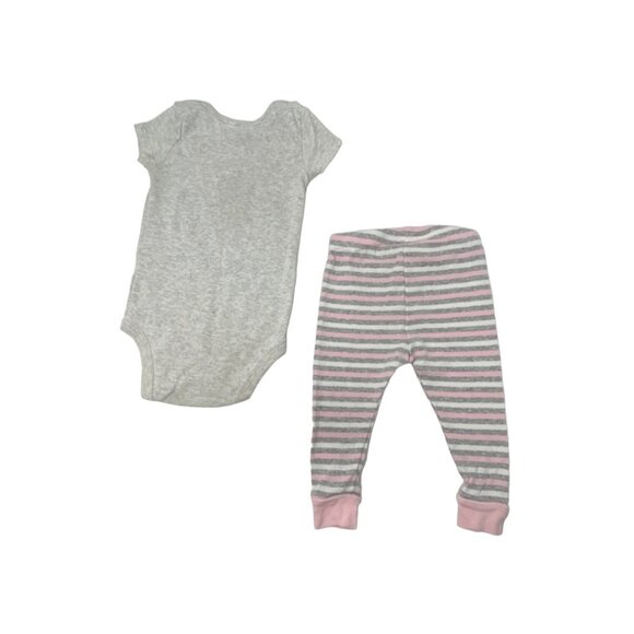 Baby Girl's - 3 Outfits - 3‎ Leggings and 3 Body Suits - Size 12 Month - Picture 7 of 9